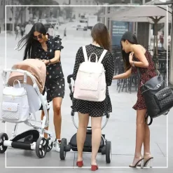 Luli Bebe - Mochila Monaco Fraldas, Branco Pérola Clearance