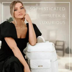 Luli Bebe - Mochila Monaco Fraldas, Cinza Pedra Outlet
