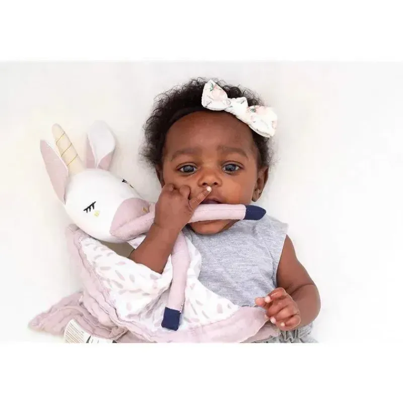 lulujo__lovie_de_musselin_SKU13Zdk4dd_1.webp Lulujo Baby Lulujo - Lovie de musselina de algodão unicórnio Outlet