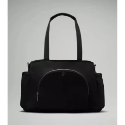 Lululemon - Bolsa Tote New Parent 20L - Preto/Prata Drop Clearance