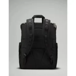 Lululemon - Mochila para novos pais 17L, Preto/Prata Drop Outlet