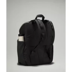 Lululemon - Mochila para novos pais 17L, Preto/Prata Drop Outlet