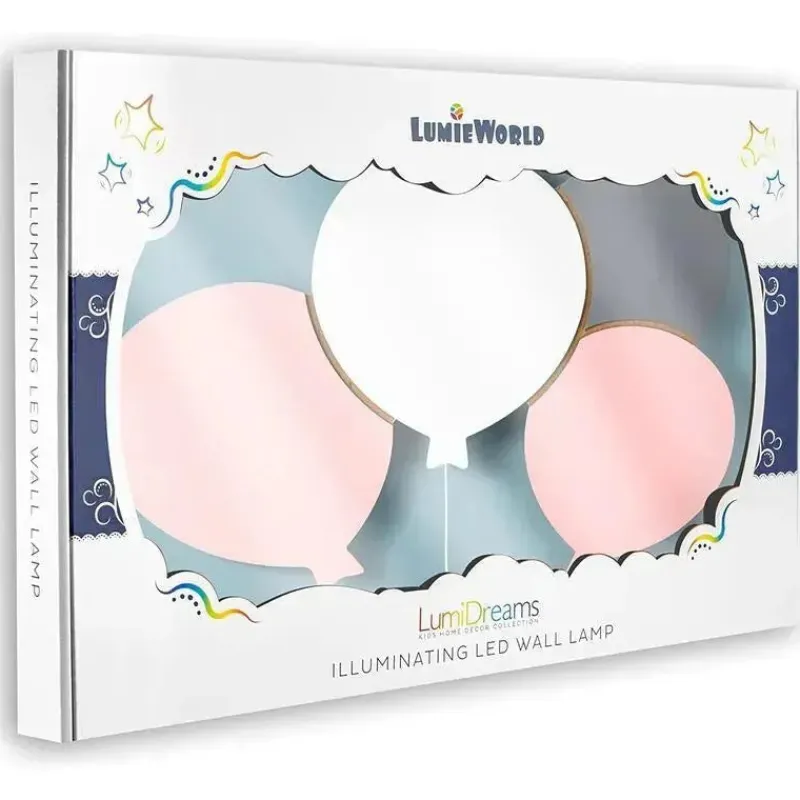 lumieworld__bales_ilumina_SKU1Mhme6cx_2.webp LumieWorld - Balões iluminados Lumipets, luz noturna para berçário, iluminados na parede Best