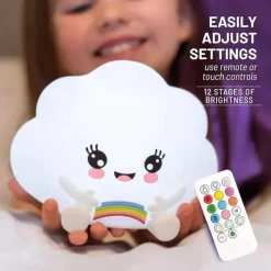 LumieWorld - Lumipets, luz noturna infantil, tocar música, nuvem Kawaii Discount