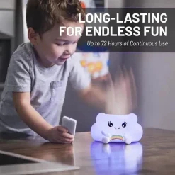 LumieWorld - Lumipets, luz noturna infantil, tocar música, nuvem Kawaii Discount