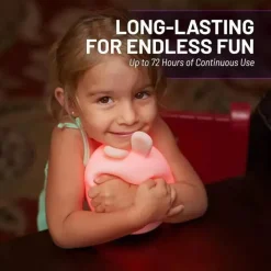 LumieWorld - Lumipets, luz noturna infantil, tocar música, coelhinho Clearance