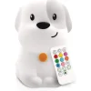 LumieWorld - Luz noturna recarregável Lumipets para crianças, luz de berçário de silicone, cachorrinho Fashion