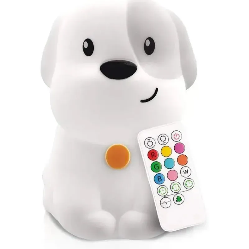 lumieworld__luz_noturna_r_SKUAgqP9AjF_0.webp LumieWorld - Luz noturna recarregável Lumipets para crianças, luz de berçário de silicone, cachorrinho Fashion