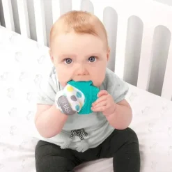 Bbluv Luva de dentição para bebê Gluv, Aqua Hot