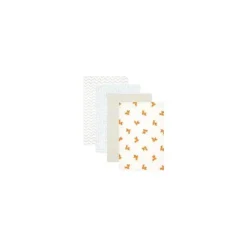 Luvable Friends - Cobertores de flanela Fox 4Pk New