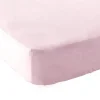Baby Vision Luvable Friends - Lençol de berço portátil rosa para bebês New