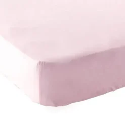Baby Vision Luvable Friends - Lençol de berço portátil rosa para bebês New