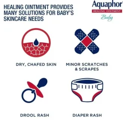 MacroBaby - Aquaphor Baby Healing Ointment Advanced Therapy Protetor de pele para pele rachada ou seca Discount