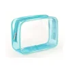 MacroBaby - Bolsa de armazenamento de lápis com zíper transparente, azul Outlet
