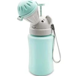 MacroBaby - Mictório portátil à prova de vazamentos para meninos, elefante, vaso sanitário de emergência, garrafa de xixi, copo, jarra Best