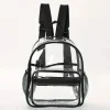 MacroBaby - Mini mochila escolar preta transparente impermeável Sale