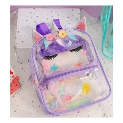 MacroBaby - Mochila unicórnio impermeável roxa de verão Discount