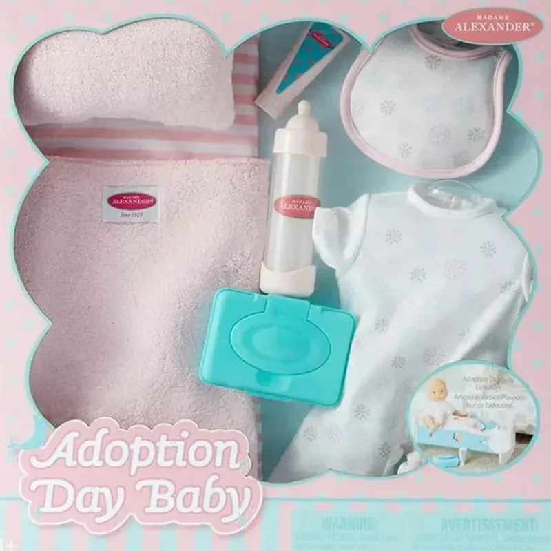 madame_alexander__acessri_SKUsf7K7yxM_3.webp Madame Alexander - Acessórios para bonecas essenciais para bebês de 14 dias de adoção, boneca não incluída Best