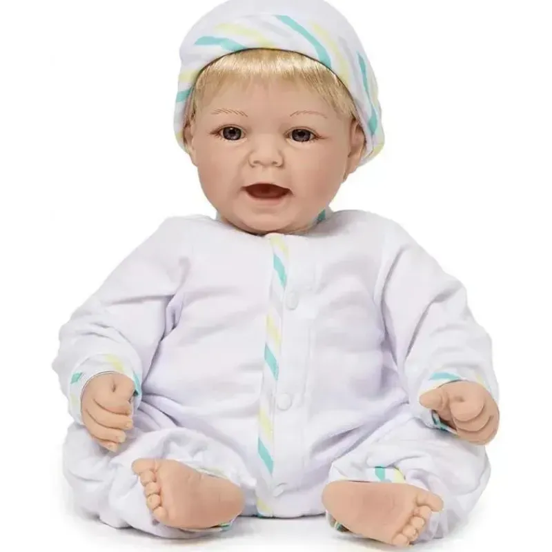 madame_alexander__sweet_b_SKUmqLRqSHX_0.webp Madame Alexander - Sweet Baby tom de pele claro/olhos azuis/cabelo loiro 19' Fashion