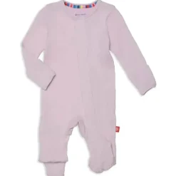 Magnetic Me Magnificent Baby - Moletom Waffle Lilás Neve Modal Footie Online