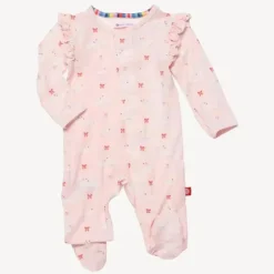 Magnetic Me Magnificent Baby - Swan Of A Kind Bamboo Footie Best