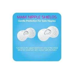 Mam - 2 Pk Protetores de ilos de Aentação, 23mm Clearance