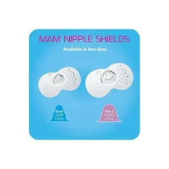 Mam - 2 Pk Protetores de ilos de Aentação, 23mm Clearance