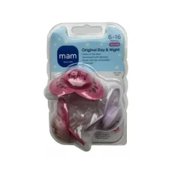 Mam - Chupeta diurna e noturna 6-16 meses, menina Fashion