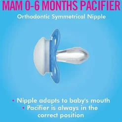 Mam - Chupeta 2Pk Girl Deep Sea, 0/6M Best