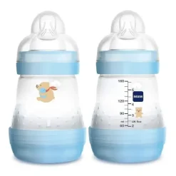 Mam - Garrafa anticólica Easy Start 5 onças (pacote duplo) menino Online