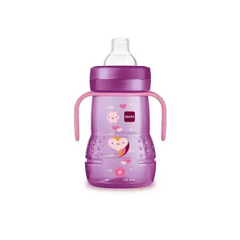 mam__girl_trainer_cup_oz__SKUJckucPjK_1.webp Mam - Girl Trainer Cup 8Oz, Rosa, 4M+ New