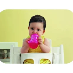 Mam - Girl Trainer Cup 8Oz, Rosa, 4M+ New