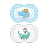 Mam - Original 16+ Chupeta 2Ct 16+ M Boy Clearance