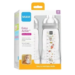 Mam - 2Pk Easy Active Bottle Frascos de fluxo rápido, 11 onças Best