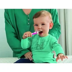 Mam Aprenda a Escovar o Conjunto de Escovas de Dentes 5+M - Rosa Fashion