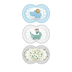 Mam Baby Day &amp; Night Ortho pacote de 3 chupetas 6+M Clearance