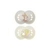 Mam Original Matte Chupeta 2 Pacote Cinza e Bege 16+M Outlet