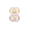 Mam 2-Pack 6+ Meses Perfect Night Chupeta - Rosa/Roxo Best