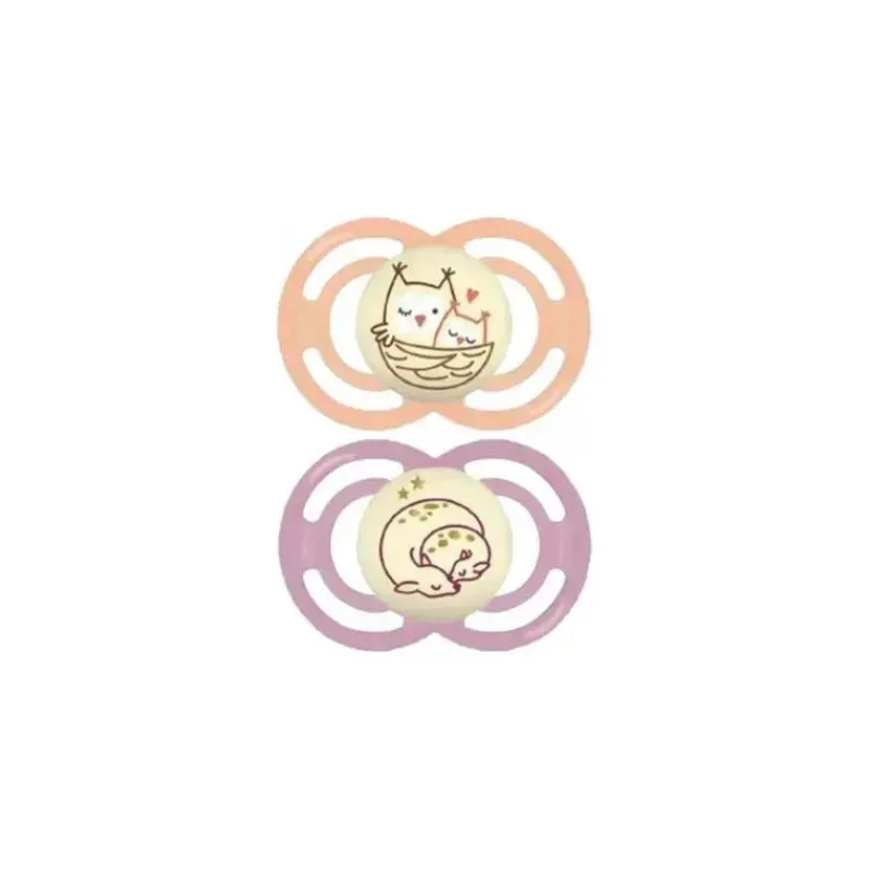 mam_pack__meses_perfect_n_SKUXspX85dX_0.webp Mam 2-Pack 6+ Meses Perfect Night Chupeta - Rosa/Roxo Best