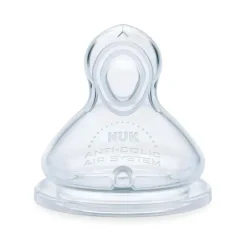 Nuk Mamadeiras anti-cólicas de fluxo suave 0-6 meses, 2 unidades Clearance