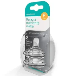 NanoBebe Mamilos de Silicone - Pacote Twin - Preemie Discount