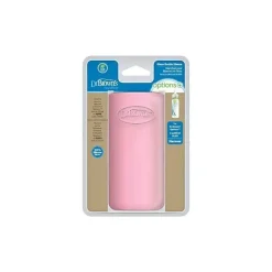 Dr. Brown's Manga para mamadeira de vidro estreito Dr. Brown's 8 onças / 250 ml - rosa claro Fashion