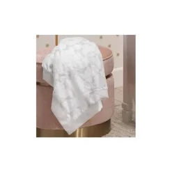Lambs u0026 Ivy Manta de bebê de mármore cinza Minky Lambs &amp; Ivy Lux Clearance