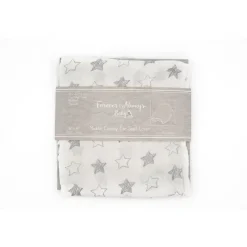Forever Baby Manta de musselina Estrela Fashion