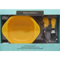 Marcus u0026 Marcus Marcus &amp; Marcus - Conjunto de refeições infantis Lola, amarelo New