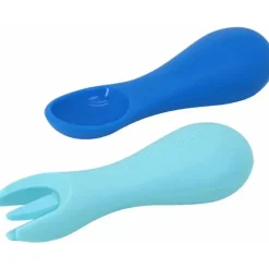 Marcus u0026 Marcus Marcus &amp; Marcus - Conjunto de colher e garfo de silicone, Lucas Outlet