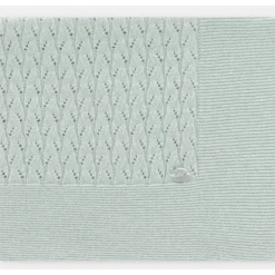 Martin Aranda - Baby Blanket Knit Lucca One Size Azul Océano Sale