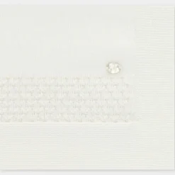 Martin Aranda - Baby Blanket Knit Albi One Size Blanco Roto Outlet