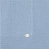 Martin Aranda - Baby Blanket Knit Montefioralle One Size Celeste Bebé New