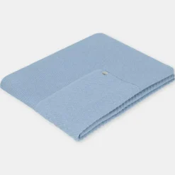 Martin Aranda - Baby Blanket Knit Montefioralle One Size Celeste Bebé New